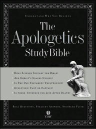 HCSB The Apologetics Study Bible B/L Brown Indexed - Ted Cabal